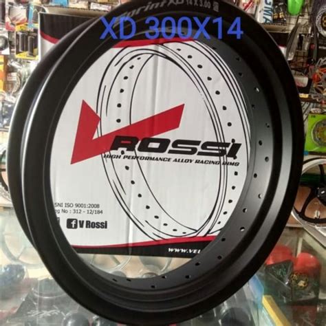 Jual Velg Jari Jari Rossi Sprint Xd Ukuran Ring Hitam Holes