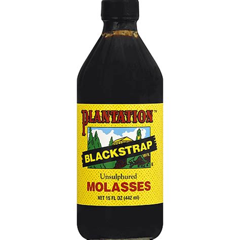 Plantation Molasses Blackstrap Unsulphured 15 Oz Sugars And Sweeteners Market Basket