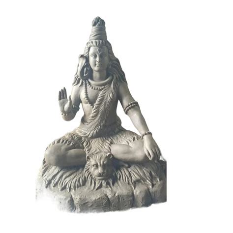 3 Feet Fiber Lord Shiva Statue At 9000 Fiber Religious Idol In