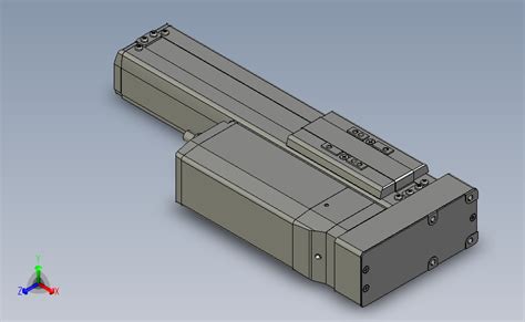 IAI艾卫艾电缸RCP4 SA5R I 42P 3 150 STEP 模型图纸下载 懒石网