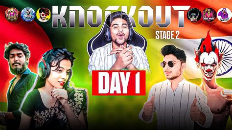 All Youtubers Tournament🔥 Knockout S2😨day 1👽ft Classygwkugankushitz