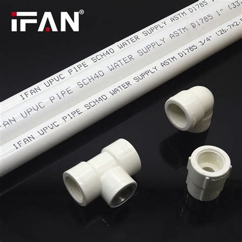 Ifan Pvc Plumbing Joint Materials Connector All Types Upvc Pipe Fitting