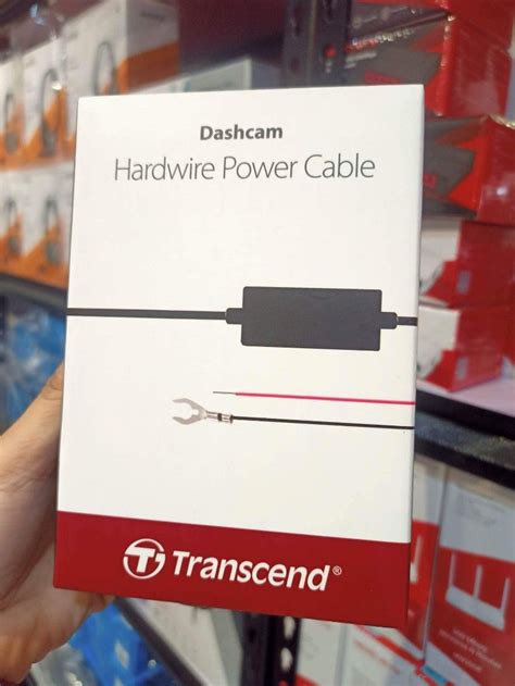 Transcend Dashcam Hardwire Kit Cable Mini Usb Ts Dpk Computers Tech