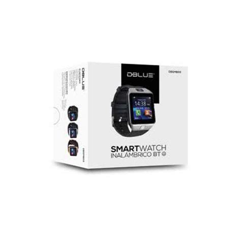 Smartwatch Touch Negro Dblue Mertel