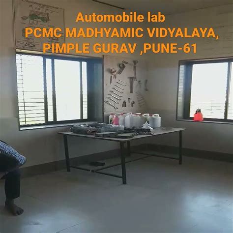 Pcmc Madhyamic Vidyalaya Pimple Gurav Automobile Lab Youtube