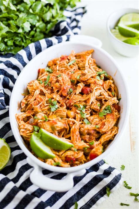 Instant Pot Salsa Chicken What Molly Made