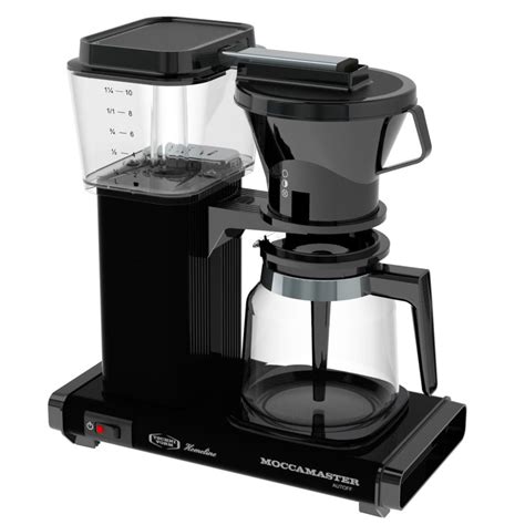 Moccamaster Kaffetrakter Hb Aob Sort Elkj P Elkj P