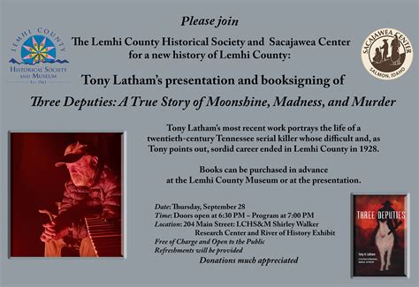 Lemhi County Historical Society & Sacajawea Center Program | Lemhi County Museum