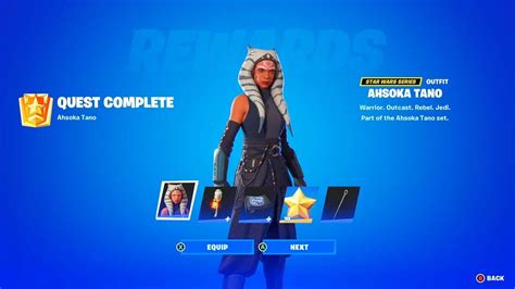 Fortnite Complete Ahsoka Tano Quests Guide How To Unlock All Ahsoka