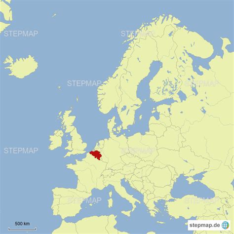 Stepmap Belgien Landkarte F R Deutschland