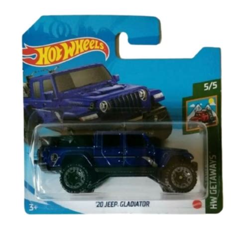 Carrinho Hot Wheels Jeep Gladiator 20 Hw Getaways Mattel Submarino