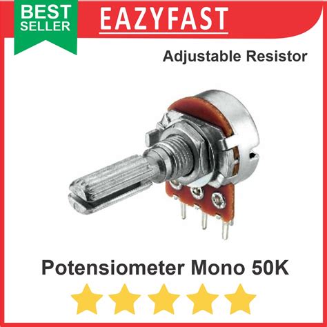 Potensiometer B K Mono Linear B K K Ohm Potensio Potentio Meter