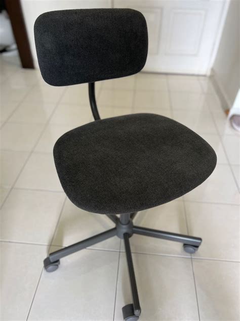 Ikea BLECKBERGET Office Swivel Chair, Furniture & Home Living ...