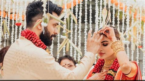 Mouni Roy Suraj Nambiar Celebrate Five Months Of Marriage With Yummy