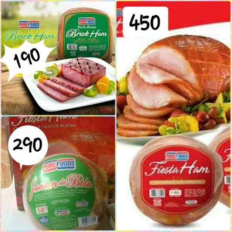 Purefoods Ham Food Drinks Chilled Frozen Food On Carousell