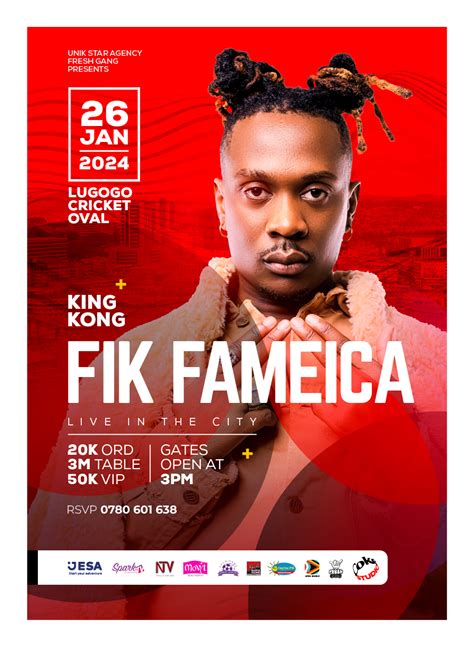 Book Tickets For Fik Fameica Live In The City