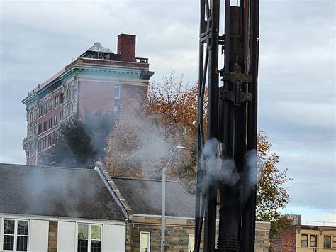 Noise Fills Downtown Binghamton During Parking Ramp Construction