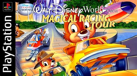 Walt Disney World Quest Magical Racing Tour O Jogo De Ps1 Pc E