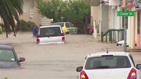 Neuseelands größte Stadt Auckland steht unter Wasser oe24 tv