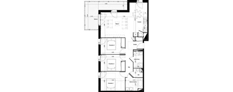 Plan Appartement T De M Neuf R Sidence N Gujan Mestras