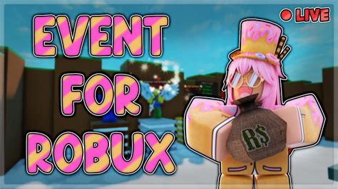 LIVE Roblox Mini Games For Robux Event YouTube