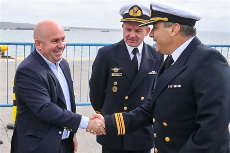 LA FRAGATA ARA LIBERTAD YA SE ENCUENTRA EN PUERTO MADRYN