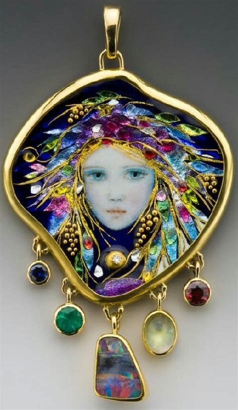 Handcrafted Enamel By Jewelry Artists Mona And Alex Szabados Artistic