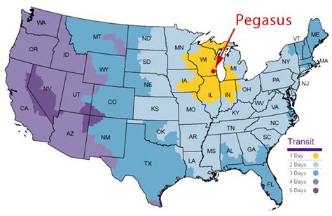 Fedex Ground Route Map