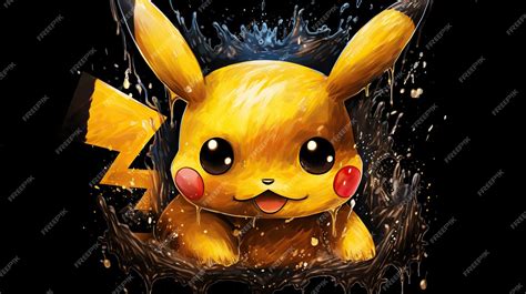 Premium AI Image | pikachu fanart Most Amazing and Trending HD wallpaper