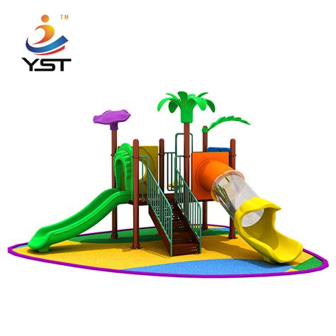 2.0mm Post Recreation Playground Equipment Slides For Preschool