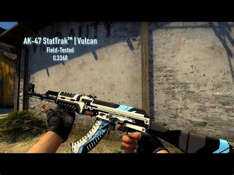 CS GO AK 47 StatTrak Vulcan 0 3368 Field Tested Gameplay YouTube