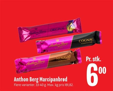 Anthon Berg Marcipanbr D Nougat Tilbud Hos Min K Bmand