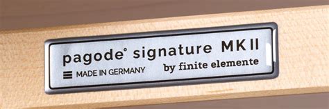 Finite Elemente Pagode Signature MkII Fidelity Magazine