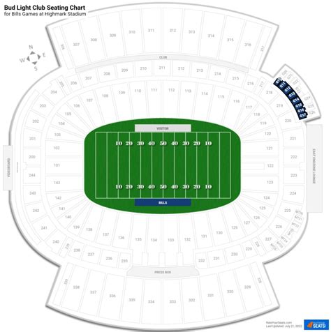 Highmark Stadium Concert Seating Chart - Stadium Seating Chart