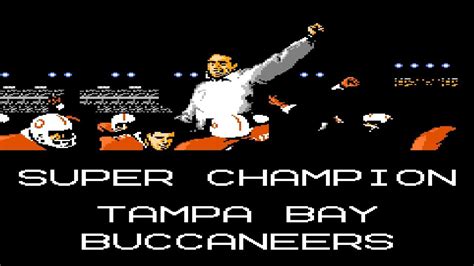 Tecmo Super Bowl Xxxvii Champions Tampa Bay Buccaneers Tecmo Super Bowl