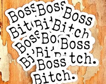 Bad Ass Bitches Decal Etsy