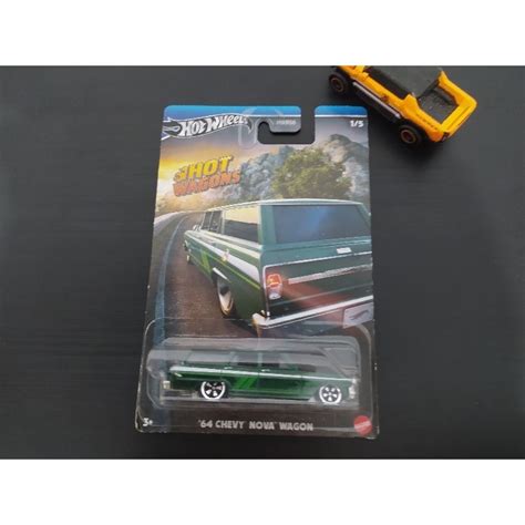 Jual Hot Wheels 64 Chevy Nova Wagon Hijau SERI HOT WAGONS Shopee