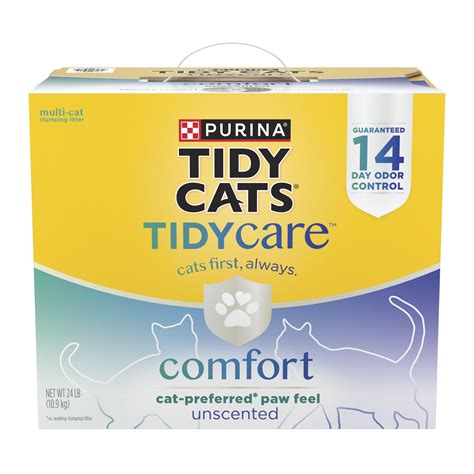 Purina Tidy Cats Comfort Clumping Cat Litter Unscented Low Dust