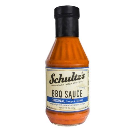 Schultz S Gourmet Original Bbq Sauce 18 Oz Harris Teeter