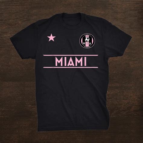 Miami Soccer Jersey Original Mini Badge Shirt Fantasywears