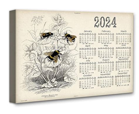 Rustic Farmhouse Style Calendar Dorry Gertrud