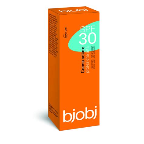 Crema Solare Bjobj BIO SPF30 100 Ml Ori Parfums Et Autres