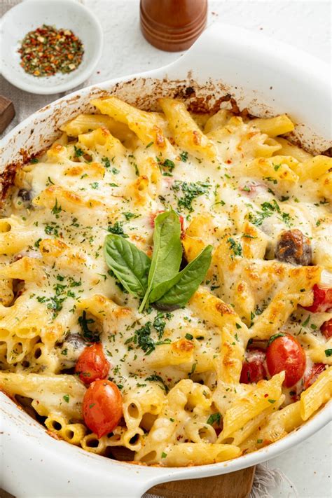 Baked Mediterranean Pasta