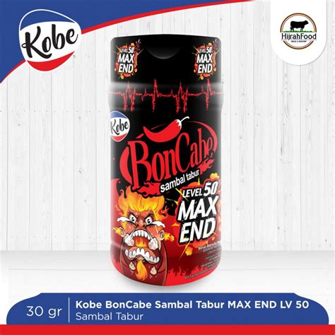 Jual Kobe Boncabe Sambal Tabur Level Gram Rasa Original Max End