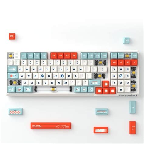 B N Ph M C Darmoshark K Pro Bluetooth Wireless Tri Mode Gaming Mechanical Keyboard Hot Swap