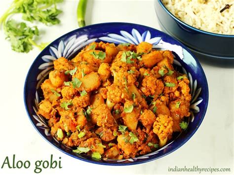 Aloo Gobi Recipe How To Make Aloo Gobi Swasthi S Recipes