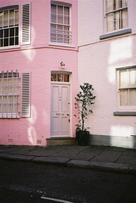 Pink House London Pink Houses Pale Aesthetic Pink Walls