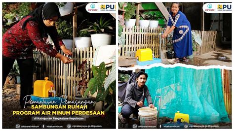 Titik Di Pangkep Terima Program Hibah Air Minum Pupr Mediasulsel