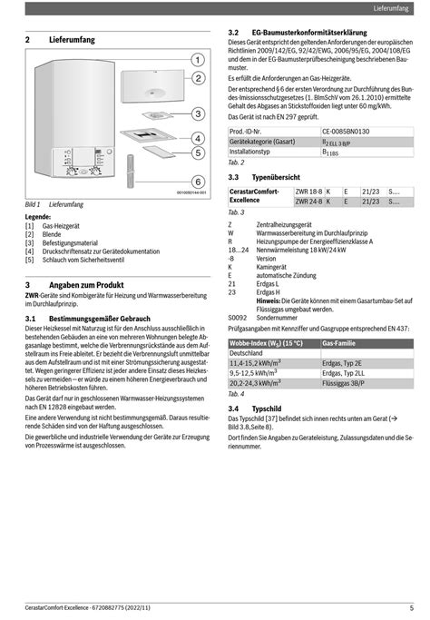 Lieferumfang Angaben Zum Produkt Bestimmungsgem Er Gebrauch Eg