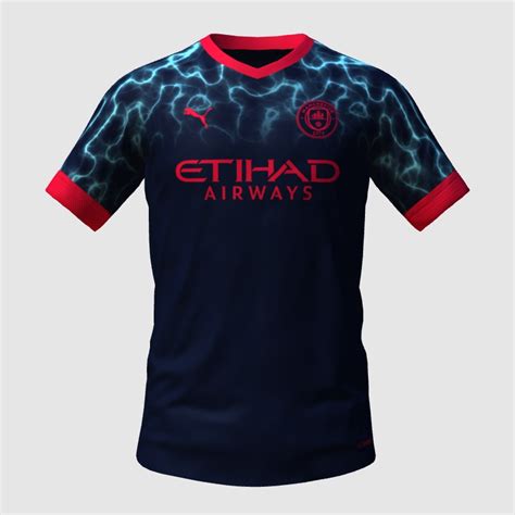 Leaked Manchester City Third Kit 23 24 FIFA Kit Creator Showcase